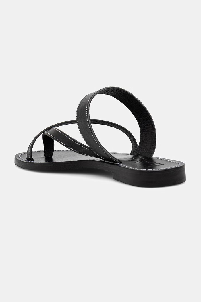 Answear.LAB slapi de piele negru RSP-11518.ijk