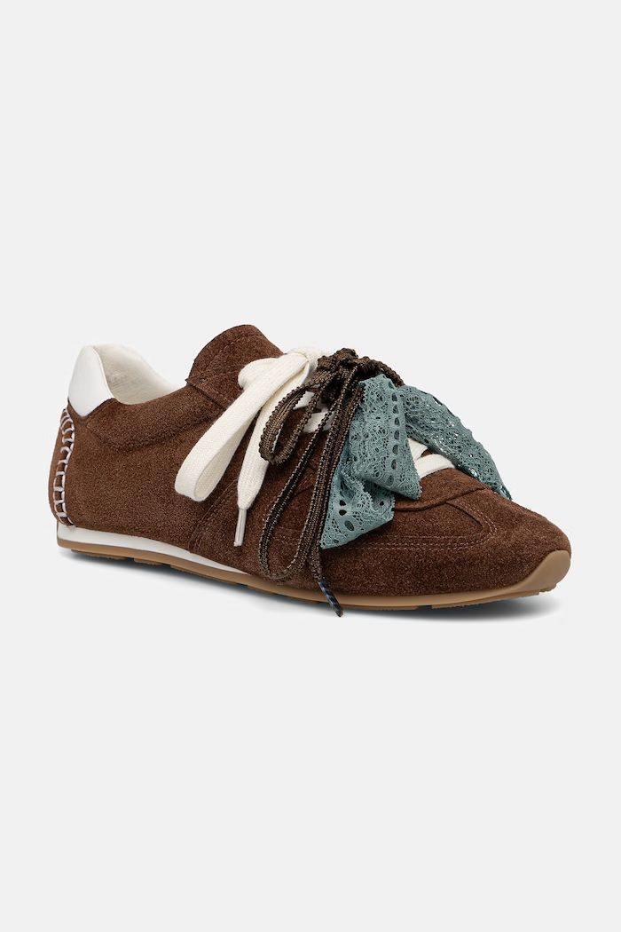 Obuwie Answear.LAB sneakersy skórzane V2286-158.cjk brązowy