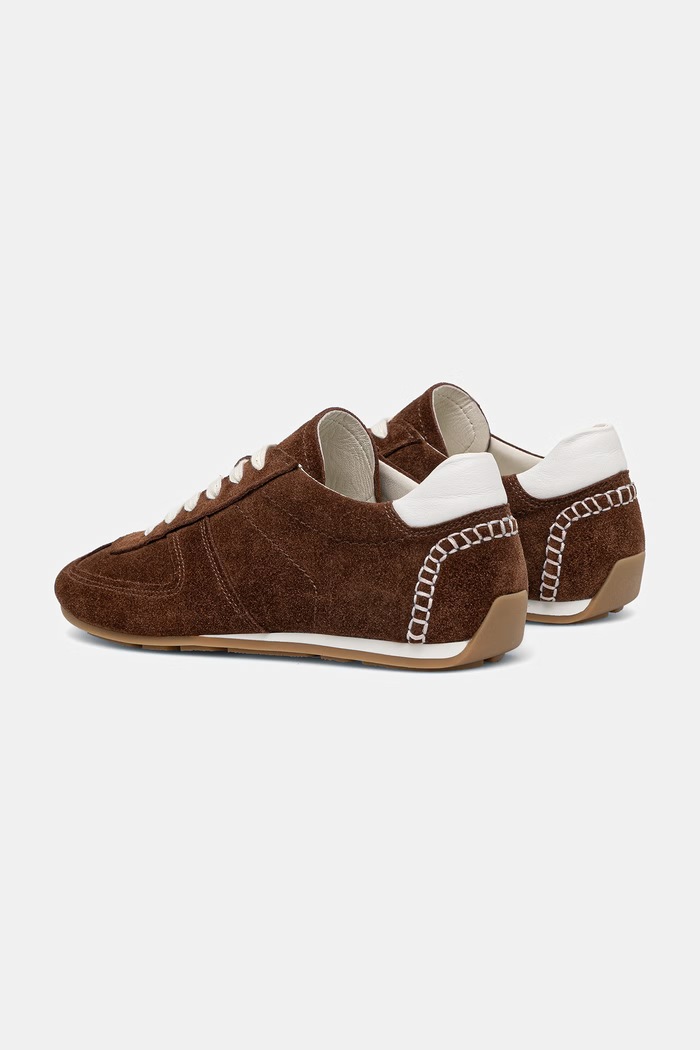 Answear.LAB sneakersy skórzane V2286-158.cjk brązowy