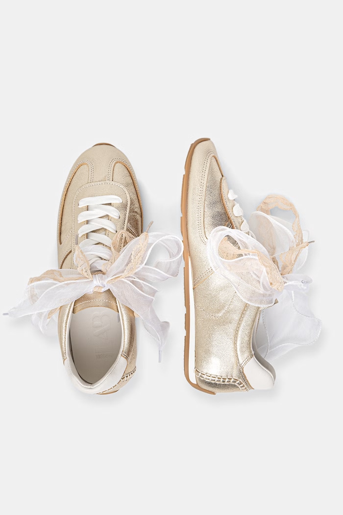Obuwie Answear.LAB sneakersy skórzane AURA LUMEN V2286-158.cjk złoty