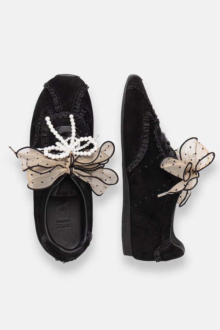 Answear.LAB sneakers boty dámské semišové LT96-8.cjk černá WS26