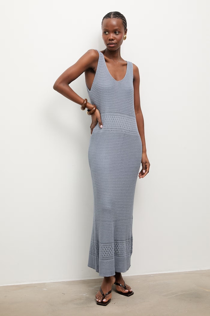 Answear.LAB Rochie din fibră de bambus 2510526 violet WS26