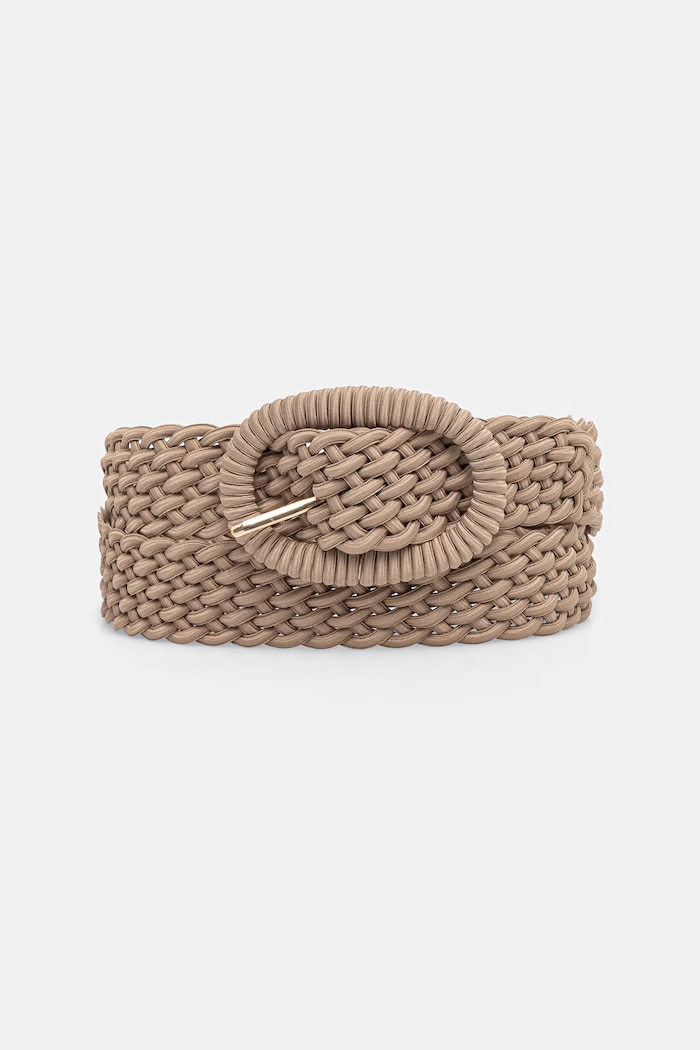 Answear.LAB pletený pásek dámský hnědá CT7893.hak