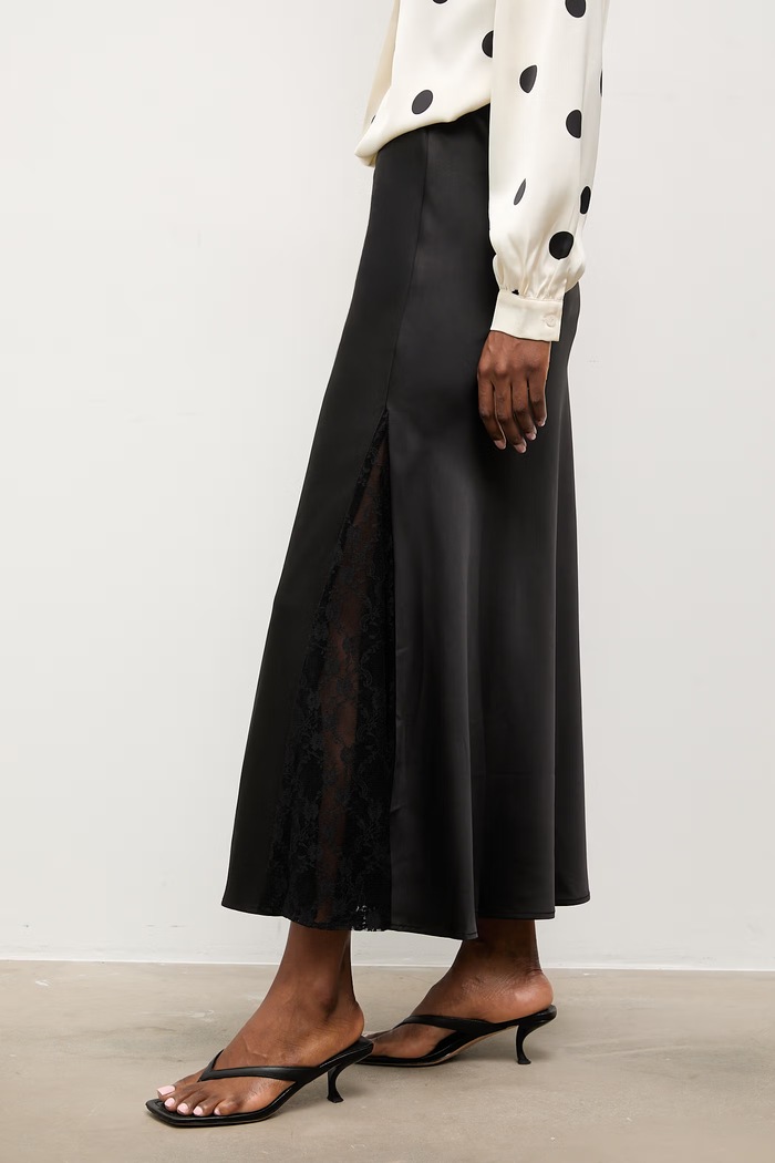 Φούστα Answear.LAB ck08530.fak μαύρο