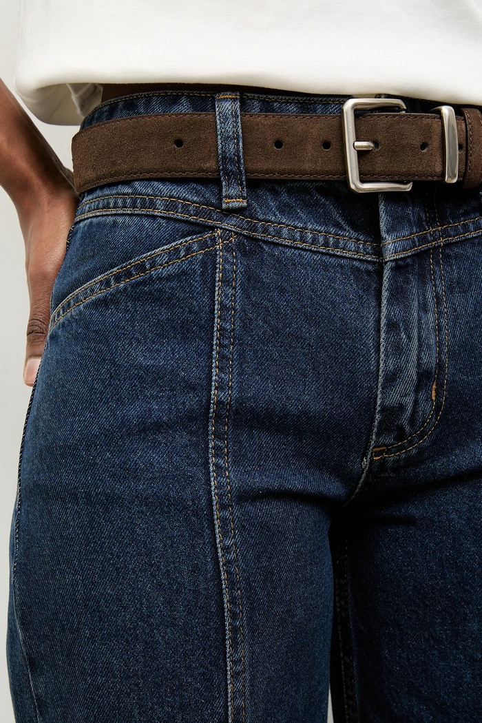 Answear.LAB bootcut farmer női sötétkék sng.zdn2.tok