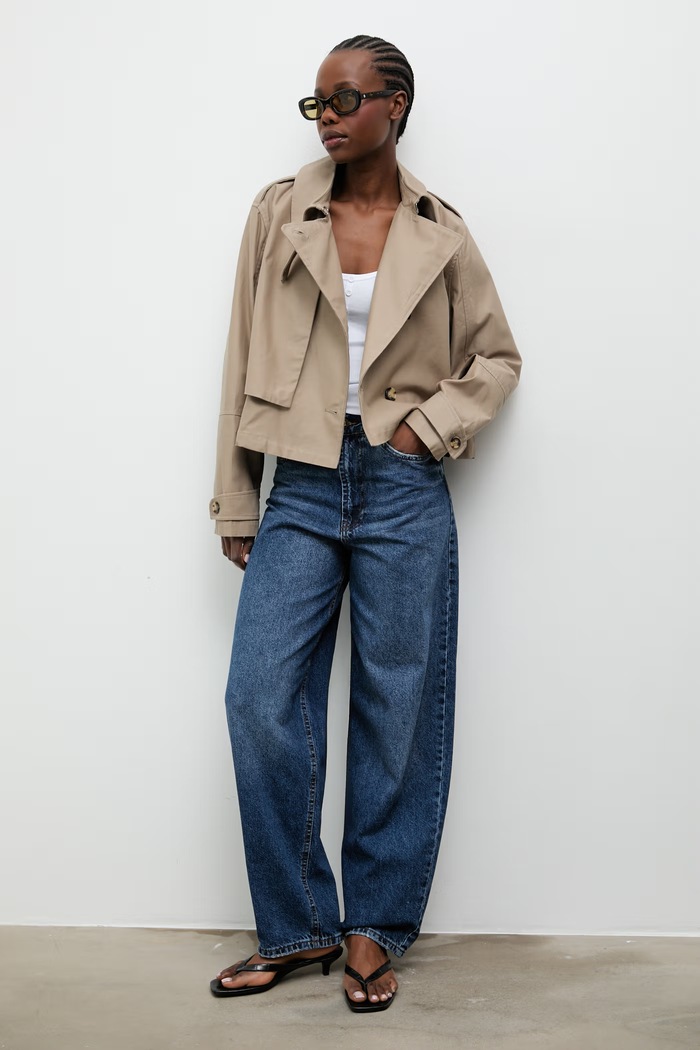 Answear.LAB rifle slouchy dámske 3144.tok modrá WS26