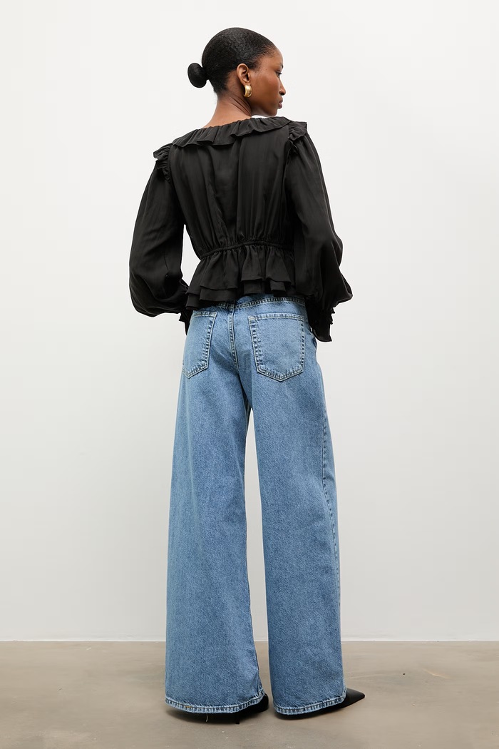 Ruházat Answear.LAB relaxed fit női 3096.tok kék