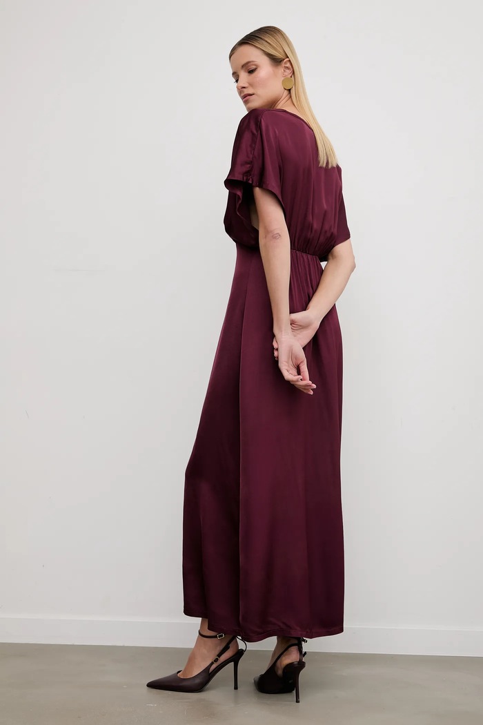 Oblačila Obleka Answear.LAB AB665.iak bordo