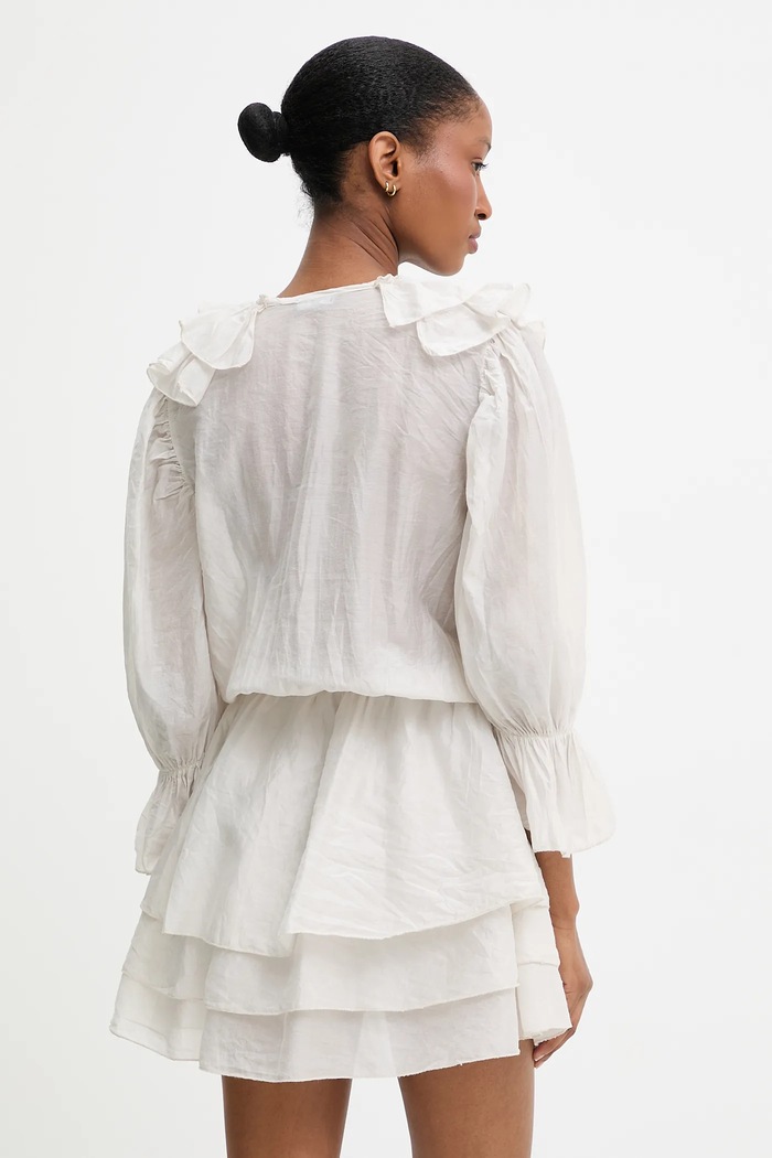 Îmbrăcăminte Answear.LAB rochie evazată 93283.iak bej
