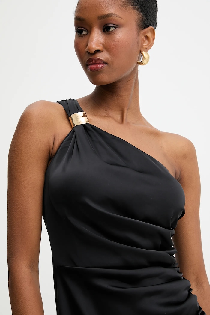 Šaty Answear.LAB čierna dress.8407.tok