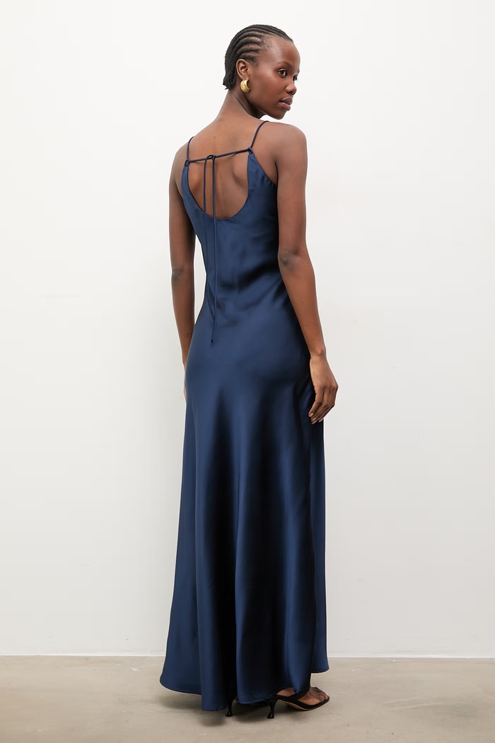 Дрехи Answear.LAB рокля JH3250 тъмносин