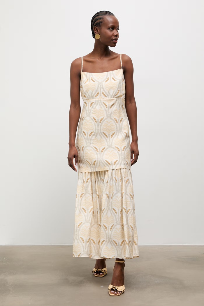 Answear.LAB rochie de vară bej EL3653