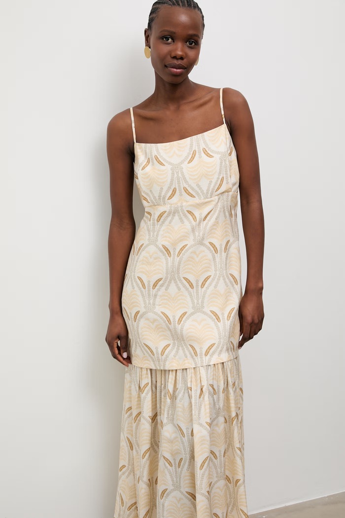 Answear.LAB rochie de vară EL3653 bej WS26