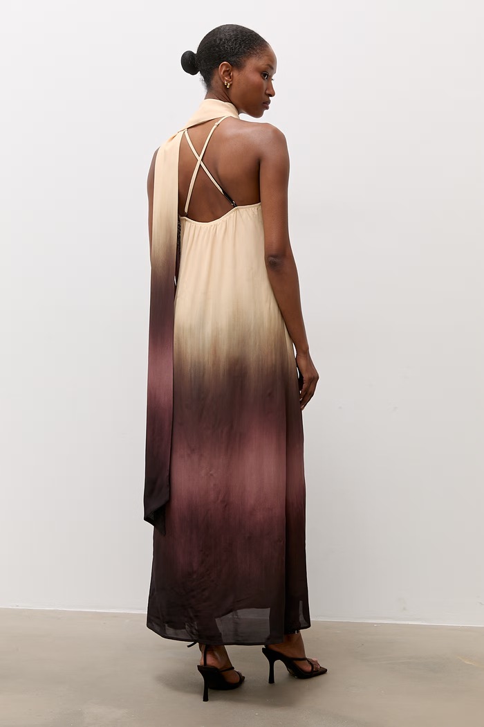 Abbigliamento Answear.LAB vestito con lyocell EL3779.tok beige