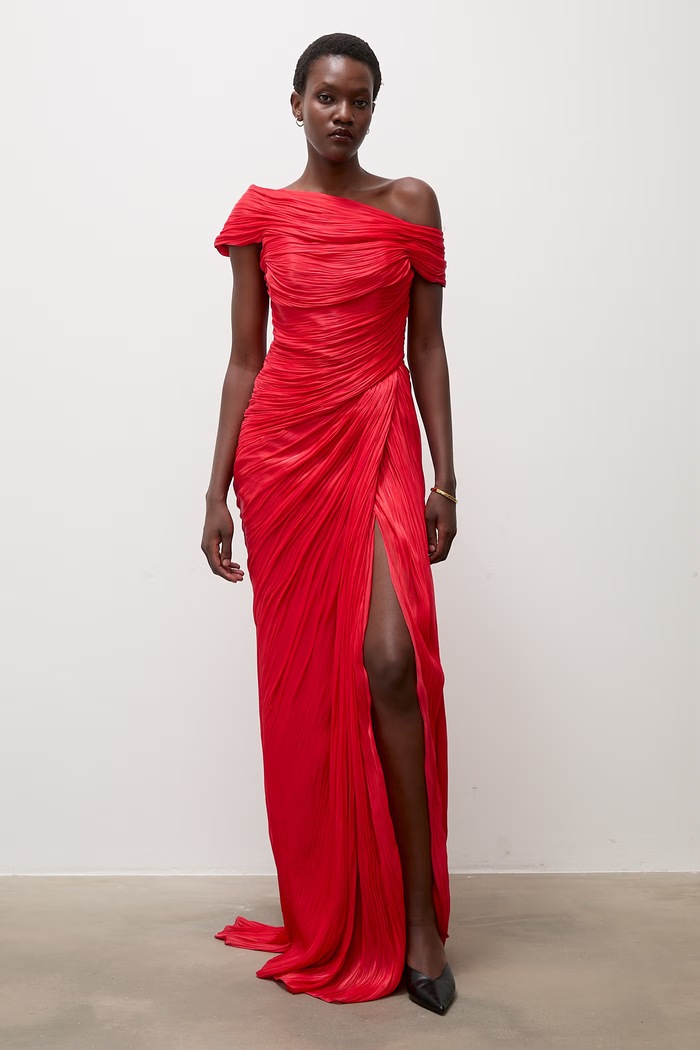 Answear.LAB Sukienka gorsetowa AB0975 czerwony WS26