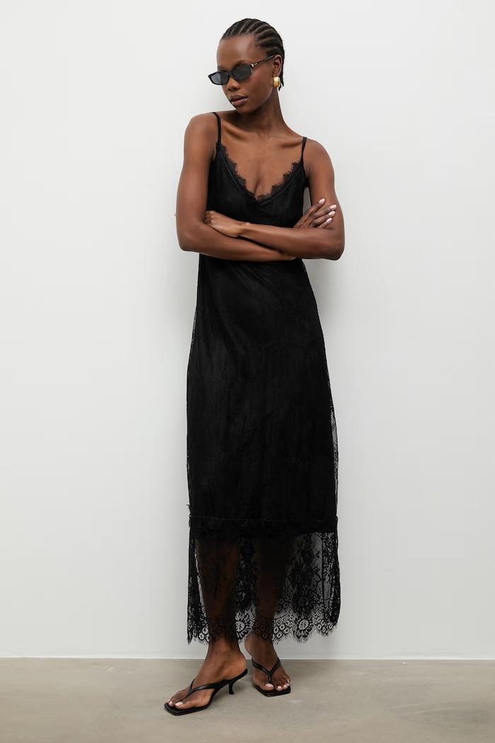 Answear.LAB rochie lenjerie intimă 56278.iak negru WS26