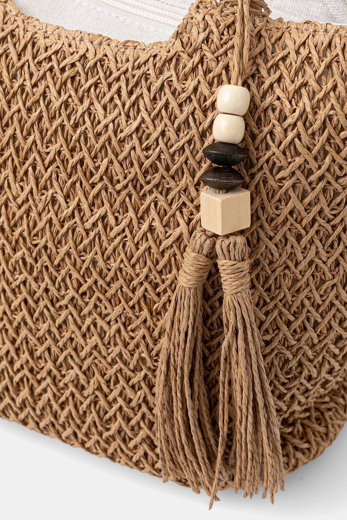 Answear.LAB crossbody kabelka dámska pletená hnedá MXXJD2502450899.hak