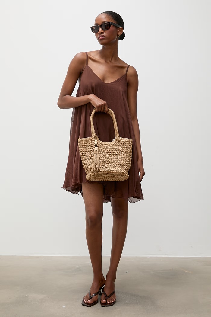 Answear.LAB crossbody kabelka dámska pletená MXXJD2502450899.hak
