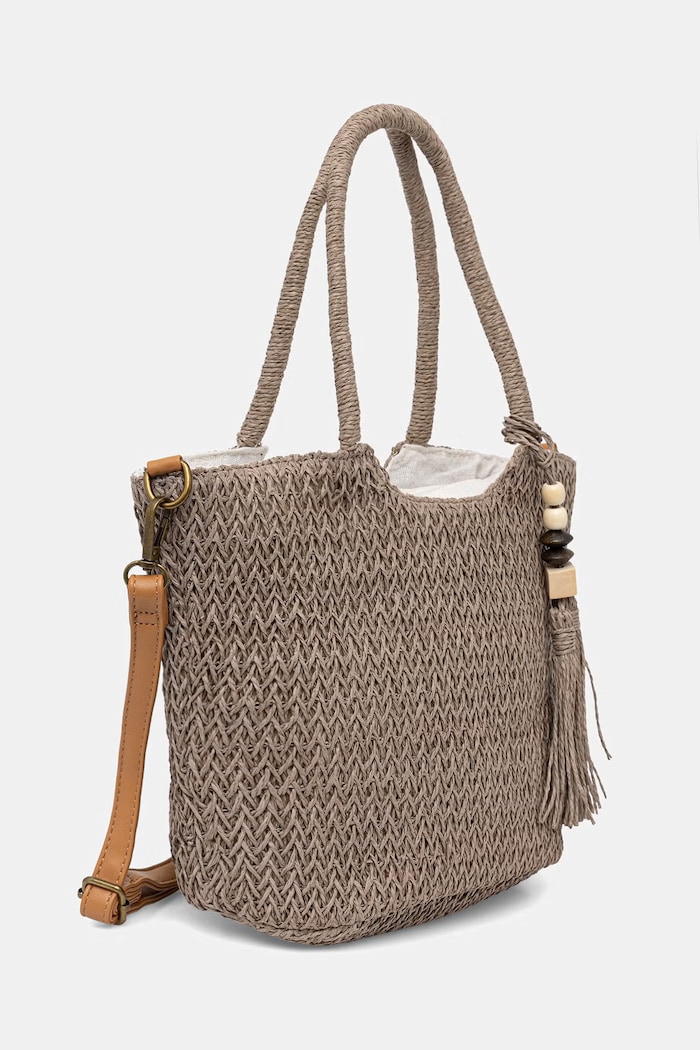 Answear.LAB crossbody kabelka dámska pletená MXXJD2502450899.hak hnedá WS26