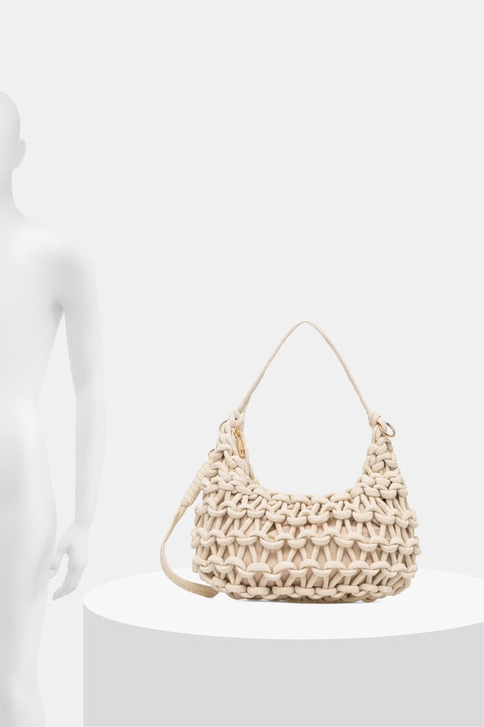 Answear.LAB crossbody kabelka dámska bavlnená 25011.hak