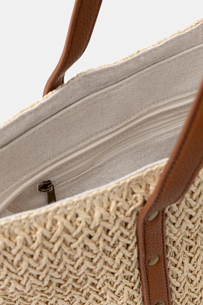 Answear.LAB kabelka typu shopper dámska pletená MXZQ2501270950 béžová