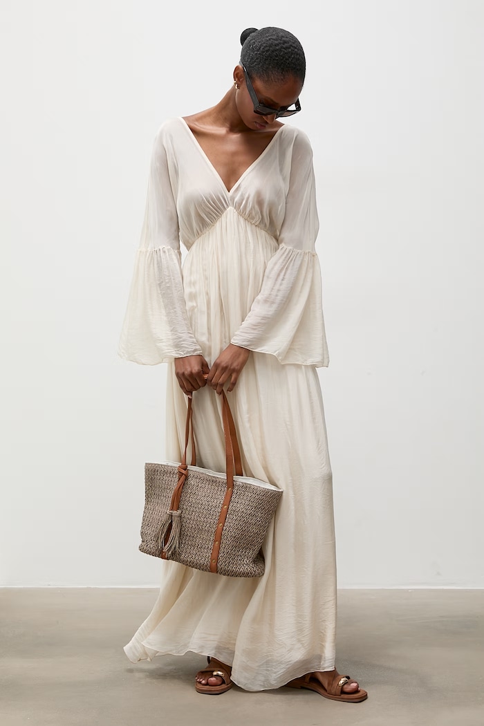 Answear.LAB kabelka typu shopper dámska pletená MXZQ2501270950