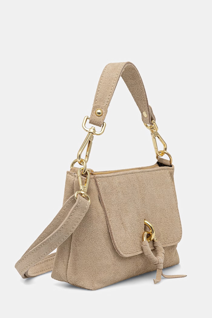 Answear.LAB crossbody kabelka dámska semišová C00046.isr béžová WA00