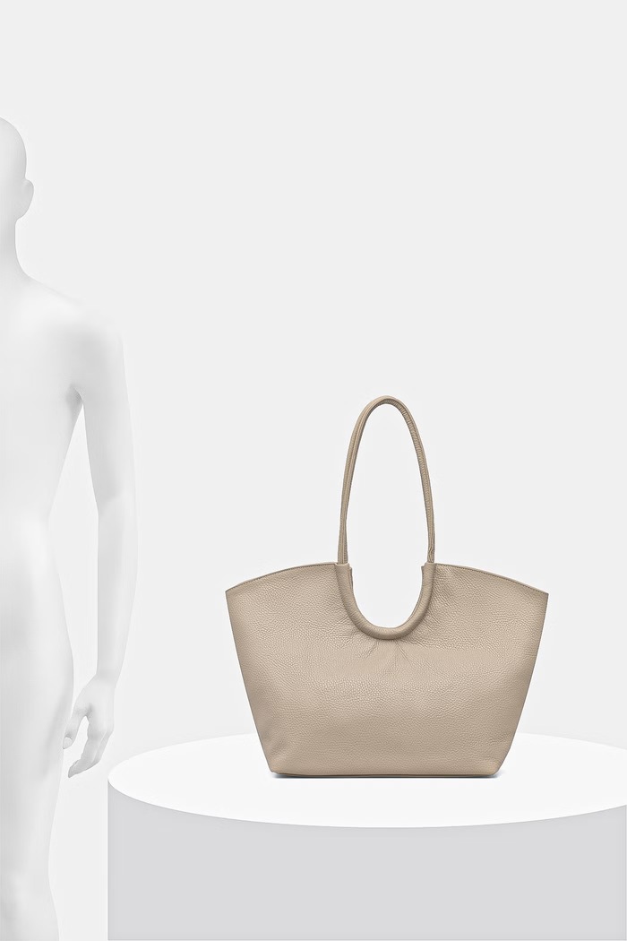 Answear.LAB kabelka typu shopper dámska kožená A00053.isr