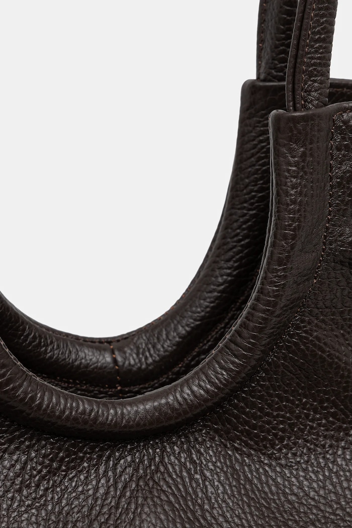 Answear.LAB kabelka typu shopper dámska kožená A00053.isr hnedá