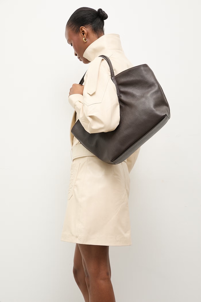 Answear.LAB kabelka typu shopper dámska kožená A00053.isr