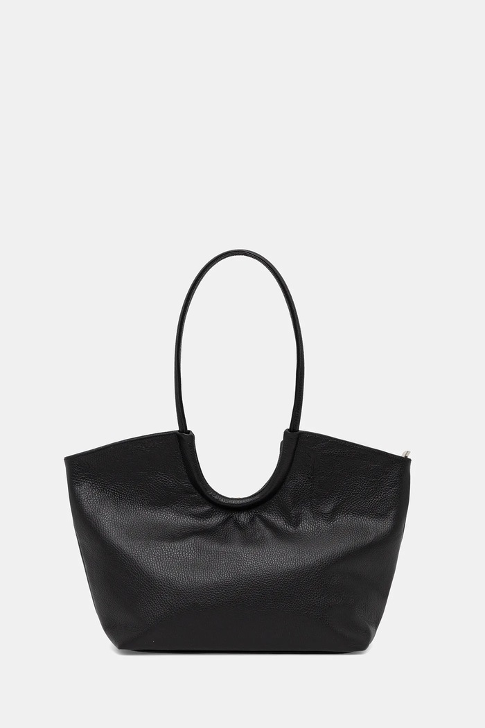 Answear.LAB geantă shopper pentru femei, din piele A00053.isr negru WA00