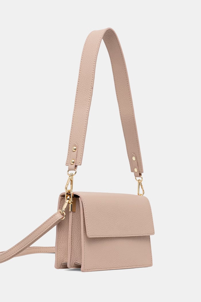 Answear.LAB torebka crossbody damska skórzana SR27ML.pak różowy WS26