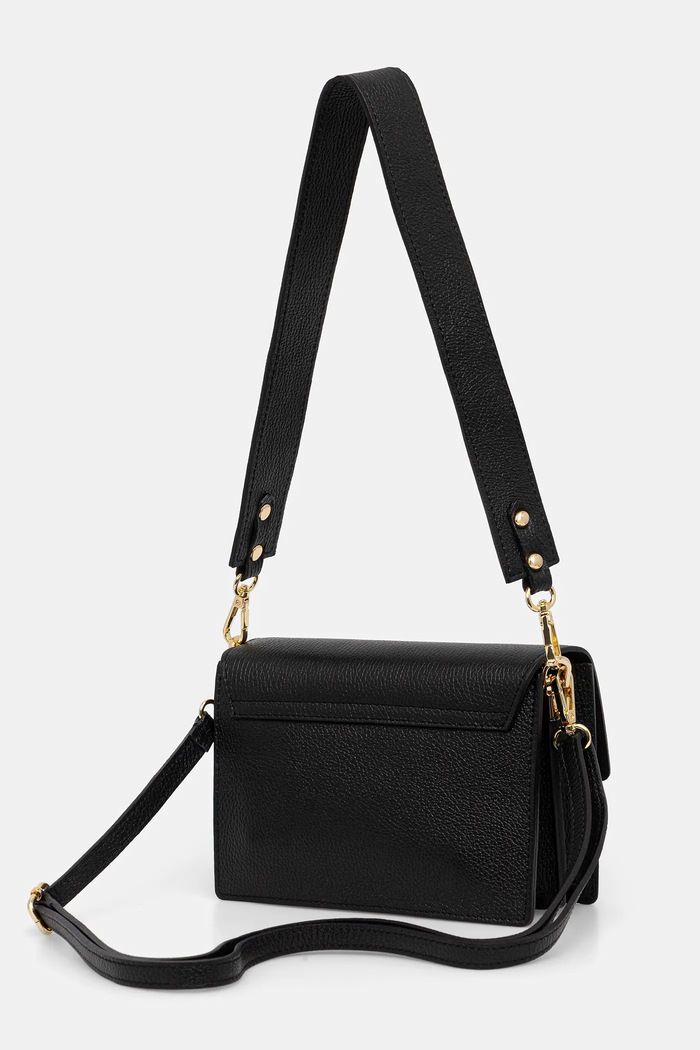 Doplnky Answear.LAB crossbody kabelka dámska kožená SR27ML.pak čierna
