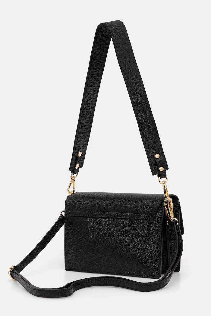 Doplnky Answear.LAB crossbody kabelka dámska kožená SR27ML.pak čierna