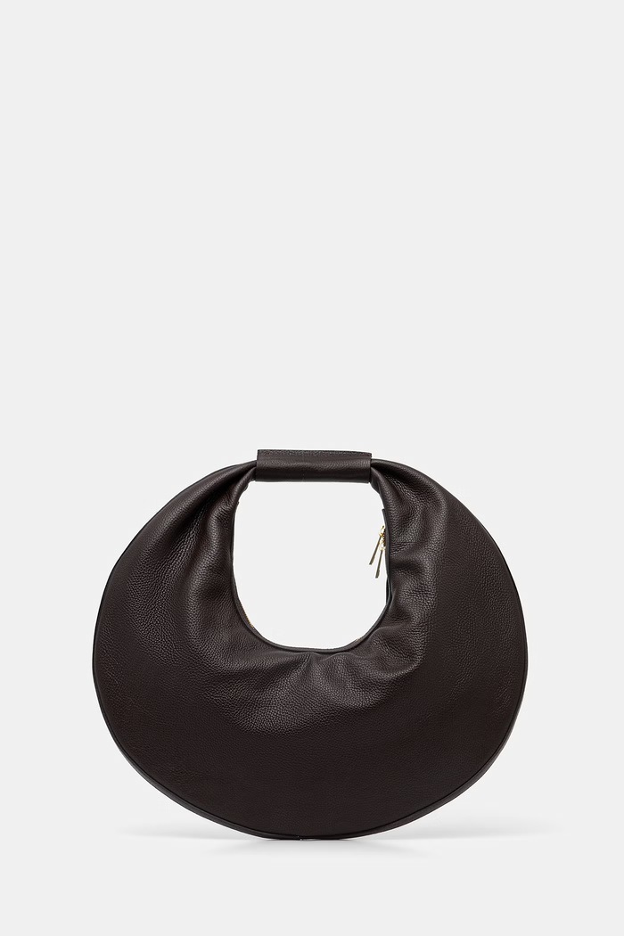 Answear.LAB borsa a mano in pelle ggso2855.iak marrone WS26