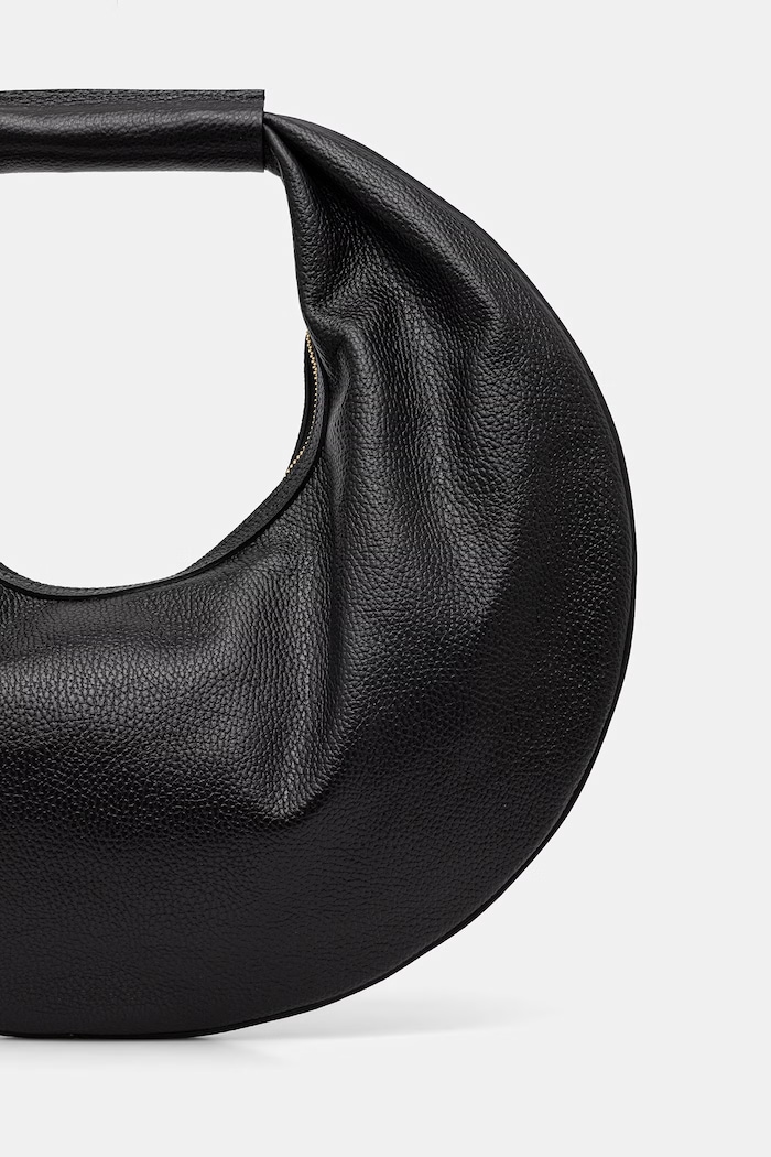 Answear.LAB geantă de piele Unscripted Collection negru ggso2855.iak