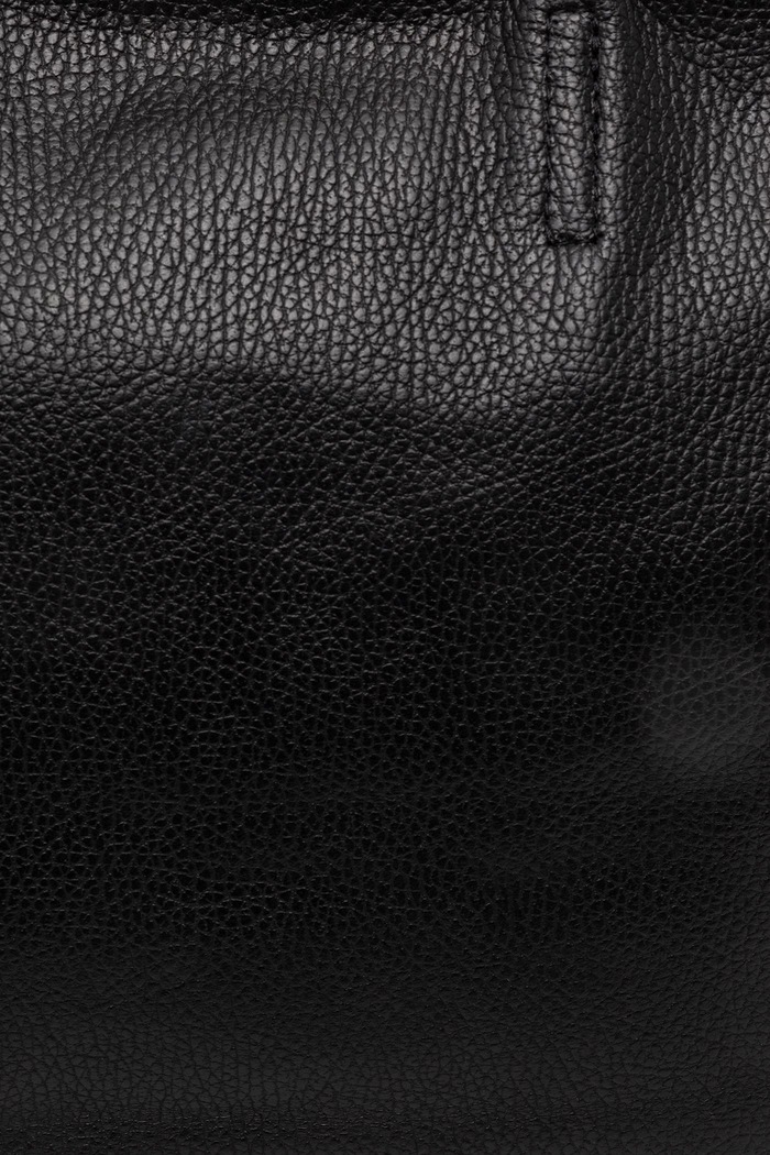 Answear.LAB geantă shopper pentru femei, din piele negru 755.podszewka.hak