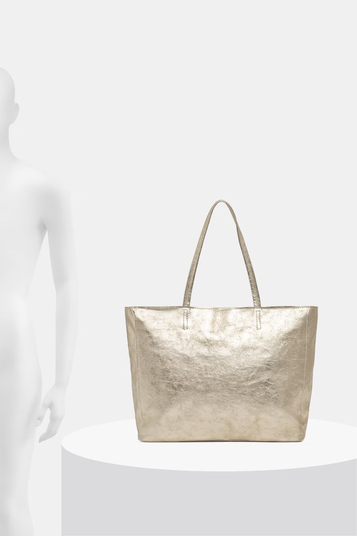 Answear.LAB torebka shopper damska skórzana 755.podszewka.hak