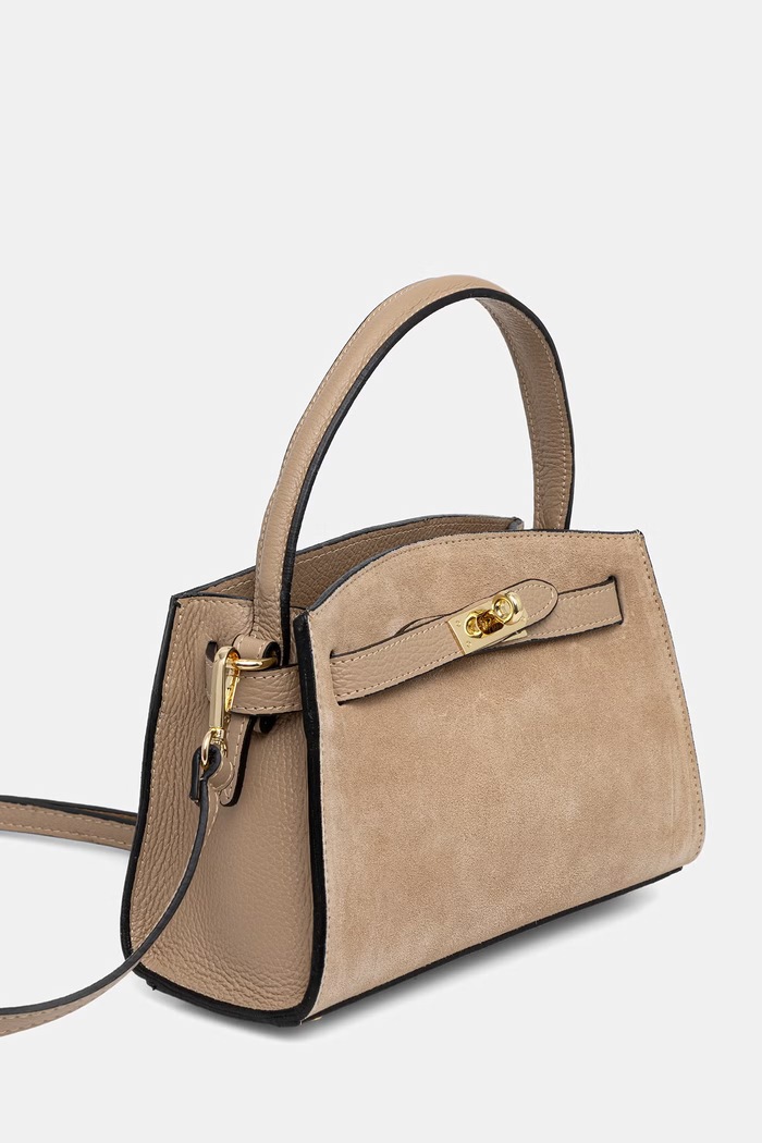 Answear.LAB torebka crossbody damska skórzana 1461.hak beżowy WS26