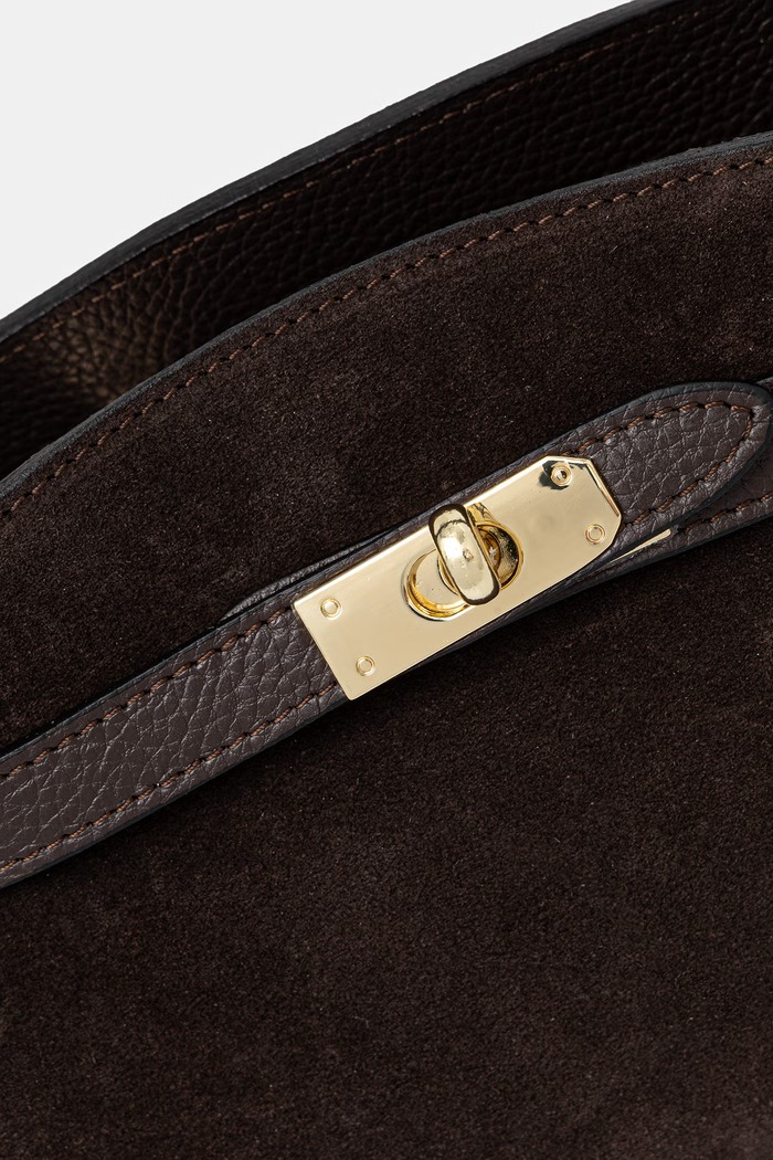 Answear.LAB torebka crossbody damska skórzana 1461.hak brązowy