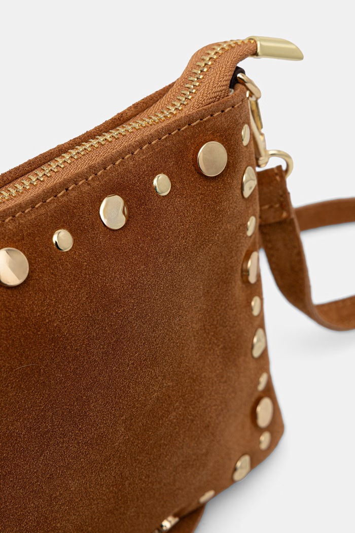 Answear.LAB crossbody kabelka dámska semišová hnedá 997.hak