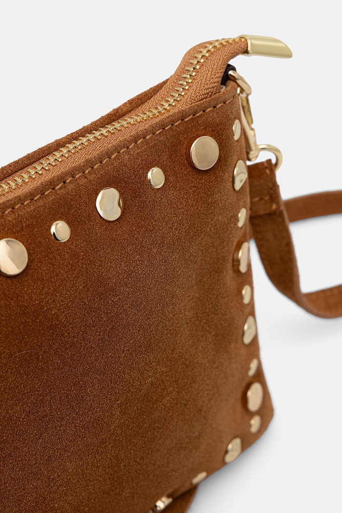 Answear.LAB crossbody kabelka dámska semišová hnedá 997.hak