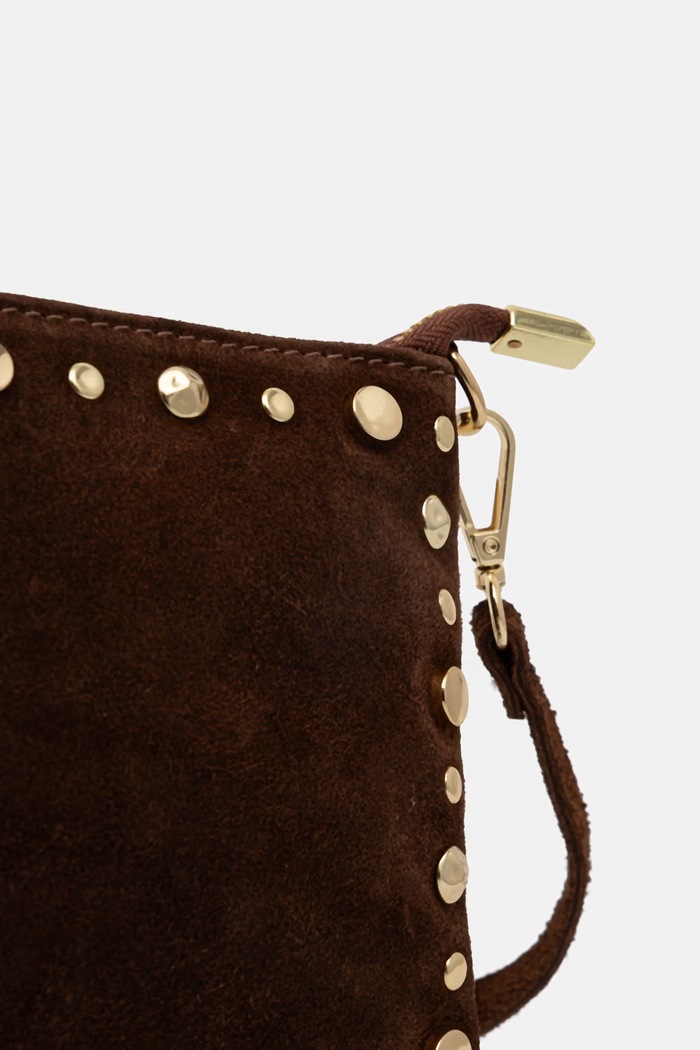 Answear.LAB crossbody kabelka dámska semišová hnedá 997.hak