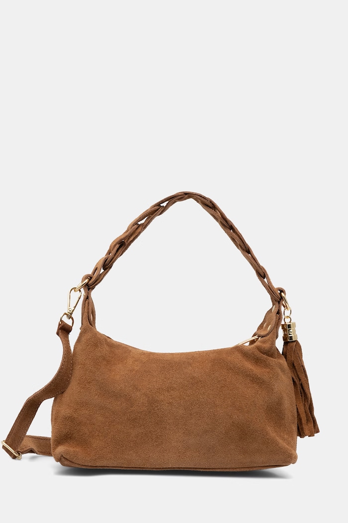 Answear.LAB crossbody kabelka dámska semišová hnedá 1486.hak