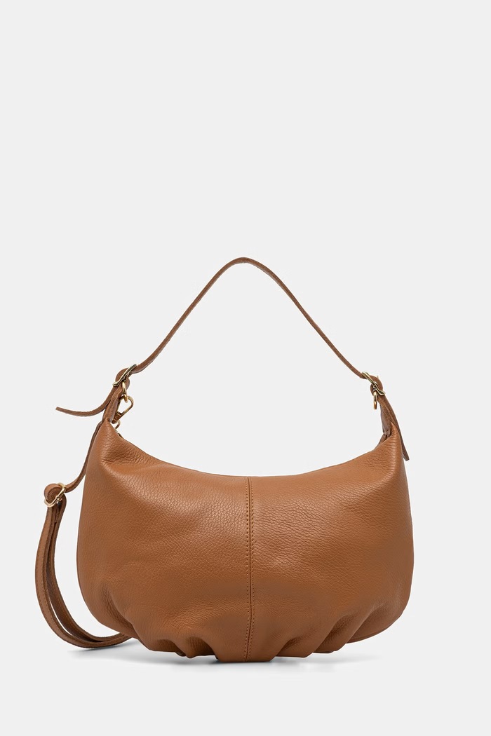 Answear.LAB dámska kožená crossbody kabelka hnedá 1118.hak