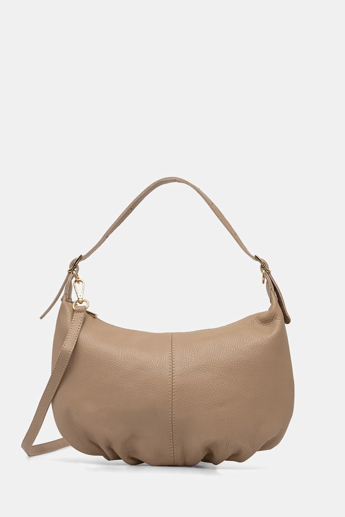 Answear.LAB dámska kožená crossbody kabelka hnedá 1118.hak