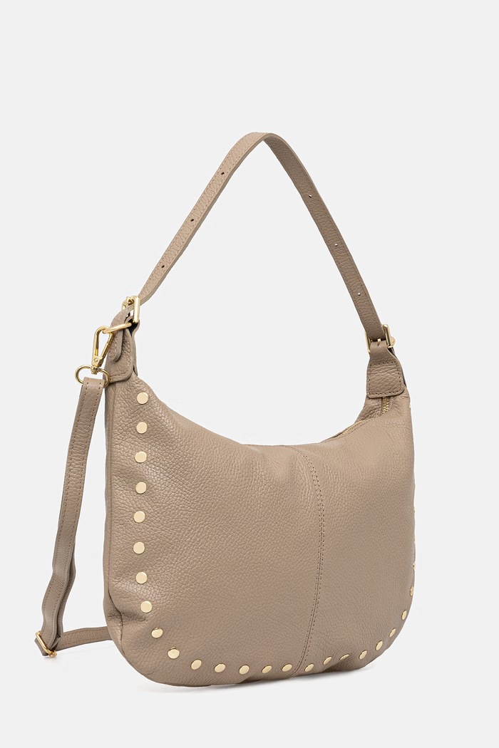 Answear.LAB hobo bag pentru femei, din piele 1173.hak maro WS26