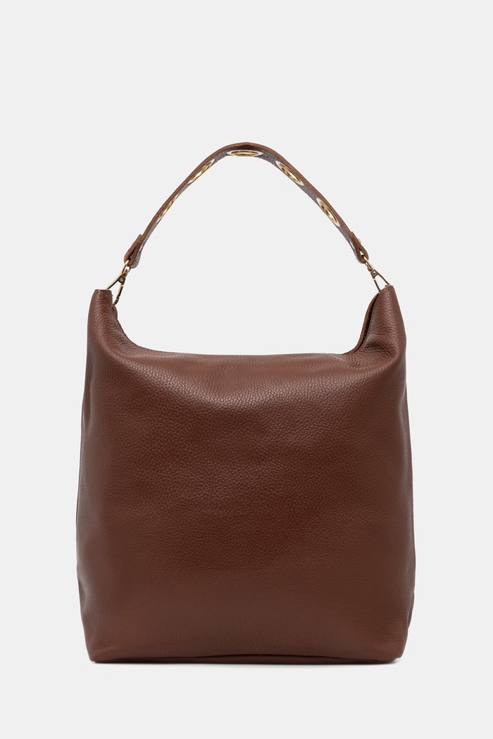 Answear.LAB geantă shopper pentru femei, din piele maro 1179.hak
