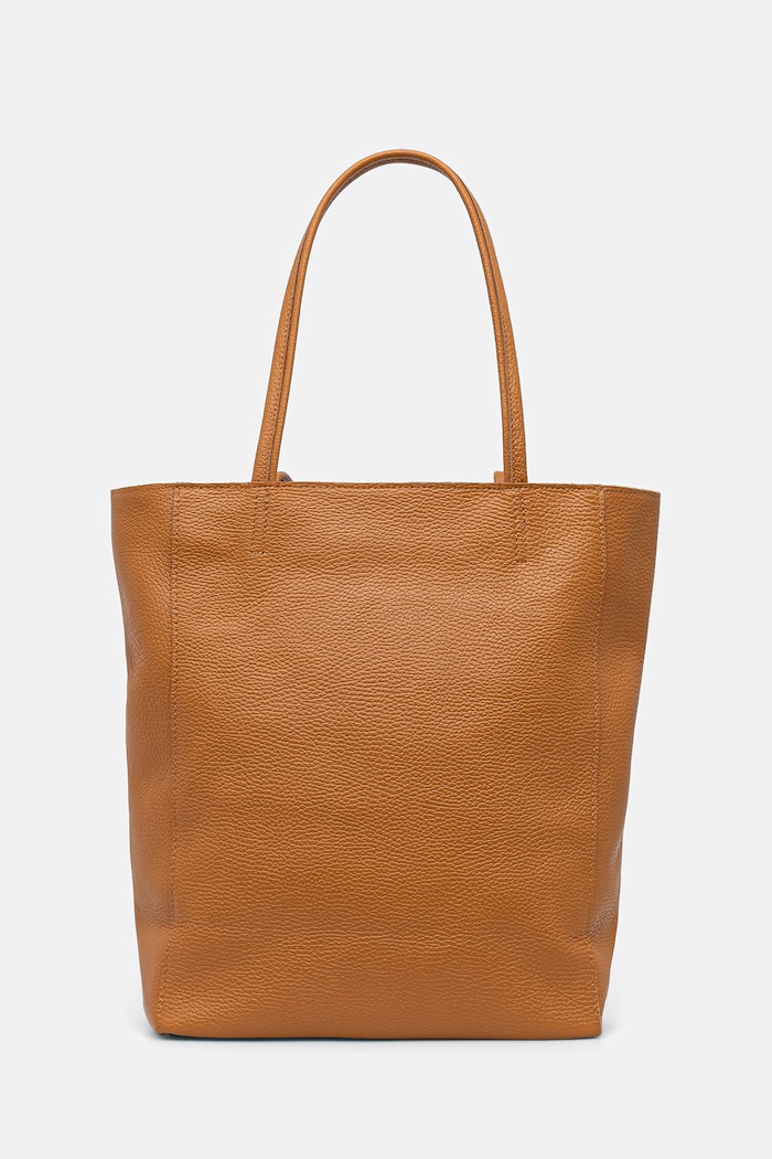 Answear.LAB geantă shopper pentru femei, din piele maro m.075.podszewka.hak