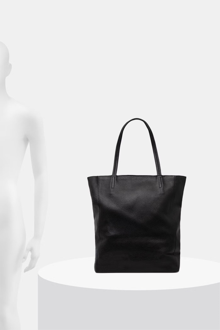 Answear.LAB Torebka shopper damska skórzana m.075.podszewka.hak